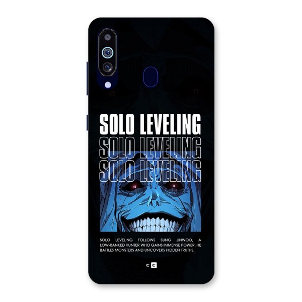 Solo Leveling Typo Back Case for Galaxy A60