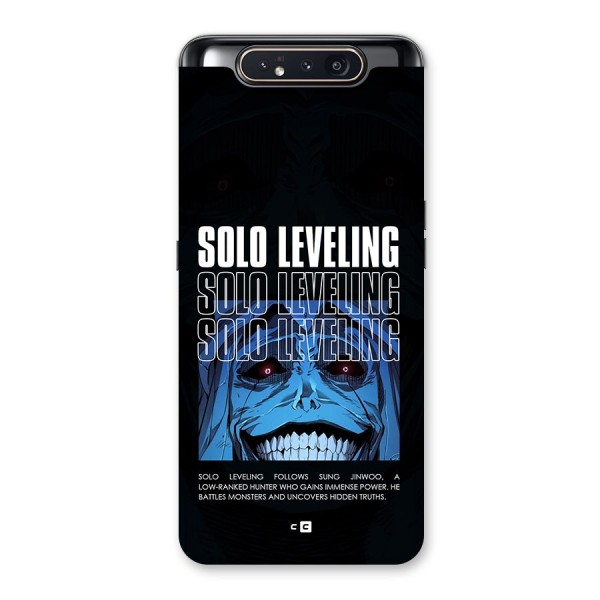 Solo Leveling Typo Back Case for Galaxy A80