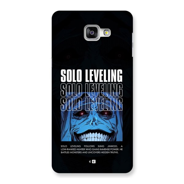 Solo Leveling Typo Back Case for Galaxy A9