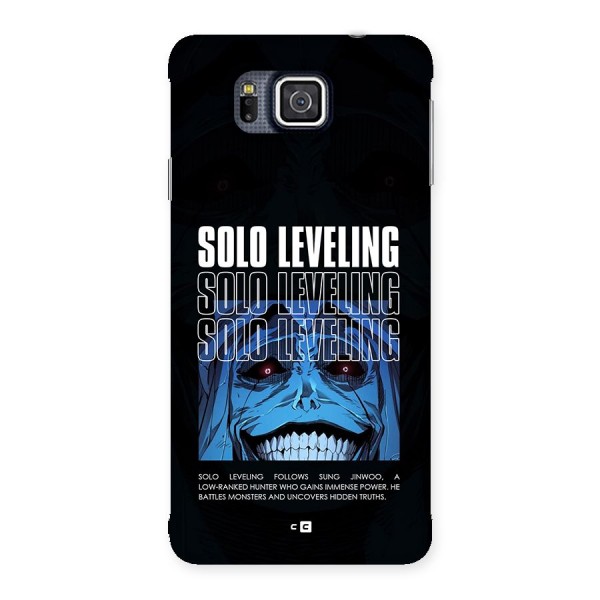 Solo Leveling Typo Back Case for Galaxy Alpha