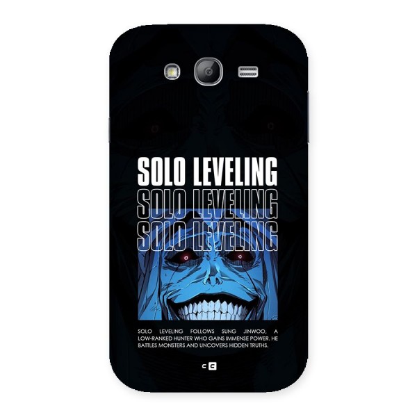 Solo Leveling Typo Back Case for Galaxy Grand