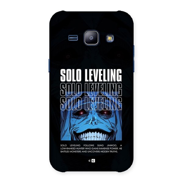 Solo Leveling Typo Back Case for Galaxy J1