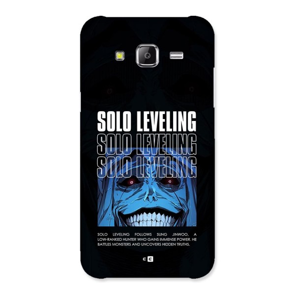 Solo Leveling Typo Back Case for Galaxy J5