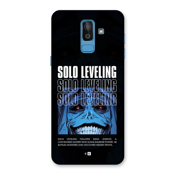 Solo Leveling Typo Back Case for Galaxy J8