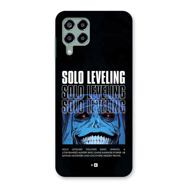 Solo Leveling Typo Back Case for Galaxy M33