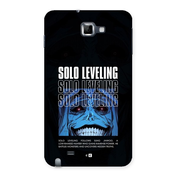 Solo Leveling Typo Back Case for Galaxy Note