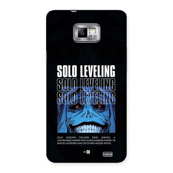 Solo Leveling Typo Back Case for Galaxy S2