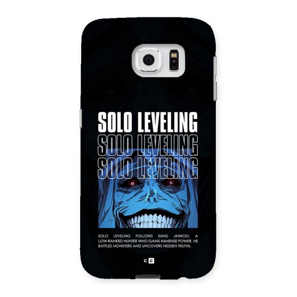 Solo Leveling Typo Back Case for Galaxy S6