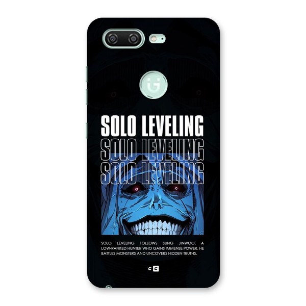 Solo Leveling Typo Back Case for Gionee S10