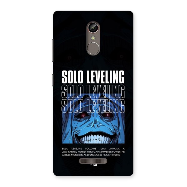 Solo Leveling Typo Back Case for Gionee S6s