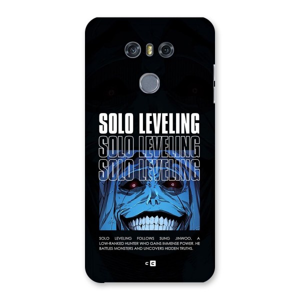 Solo Leveling Typo Back Case for LG G6