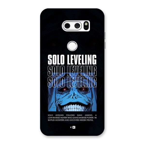 Solo Leveling Typo Back Case for LG V30