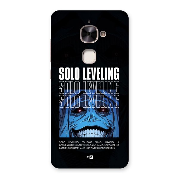 Solo Leveling Typo Back Case for Le 2