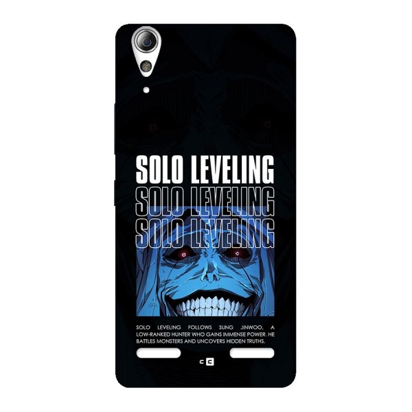 Solo Leveling Typo Back Case for Lenovo A6000