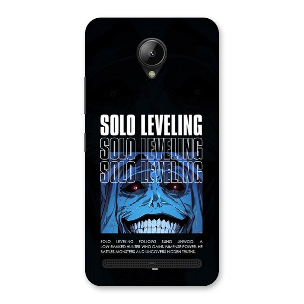 Solo Leveling Typo Back Case for Lenovo C2