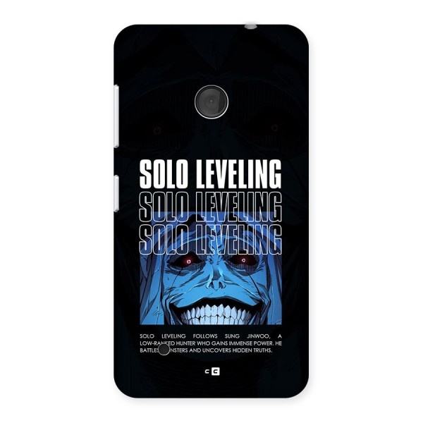 Solo Leveling Typo Back Case for Lumia 530