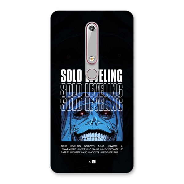 Solo Leveling Typo Back Case for Nokia 6.1