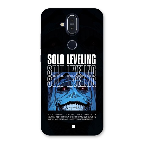 Solo Leveling Typo Back Case for Nokia 8.1