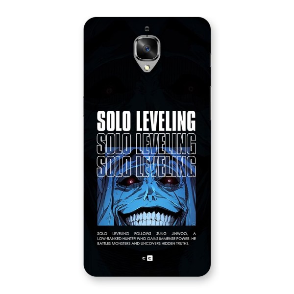 Solo Leveling Typo Back Case for OnePlus 3