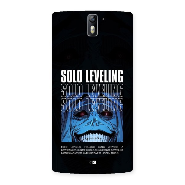 Solo Leveling Typo Back Case for OnePlus One