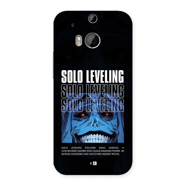 Solo Leveling Typo Back Case for One M8