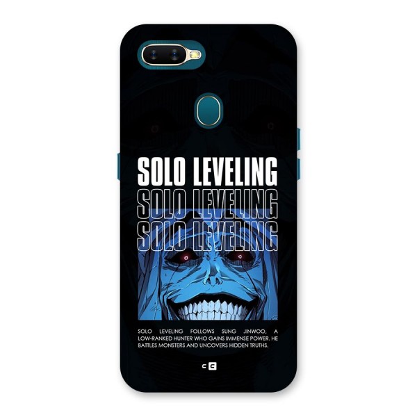 Solo Leveling Typo Back Case for Oppo A11k