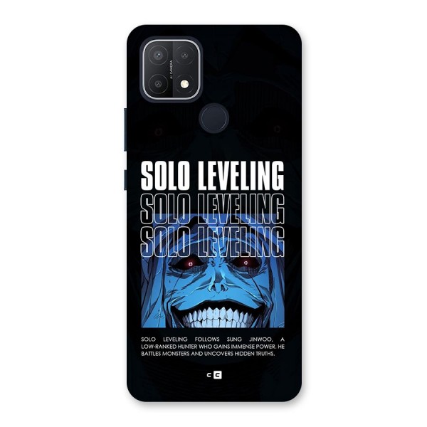 Solo Leveling Typo Back Case for Oppo A15s