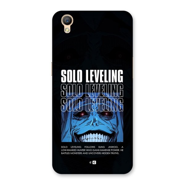 Solo Leveling Typo Back Case for Oppo A37