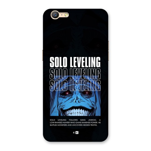 Solo Leveling Typo Back Case for Oppo A39