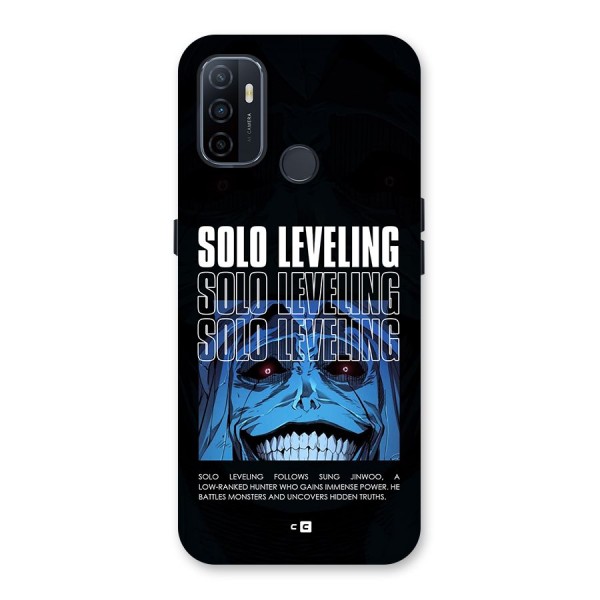 Solo Leveling Typo Back Case for Oppo A53