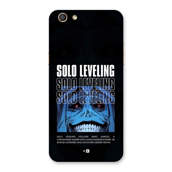 Solo Leveling Typo Back Case for Oppo F3