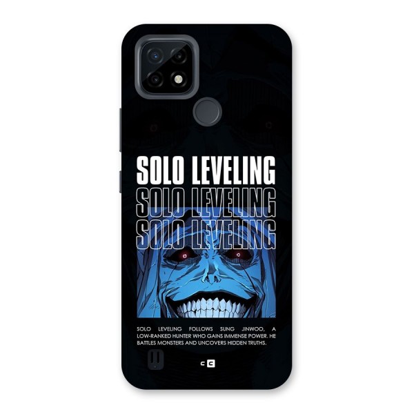 Solo Leveling Typo Back Case for Realme C21