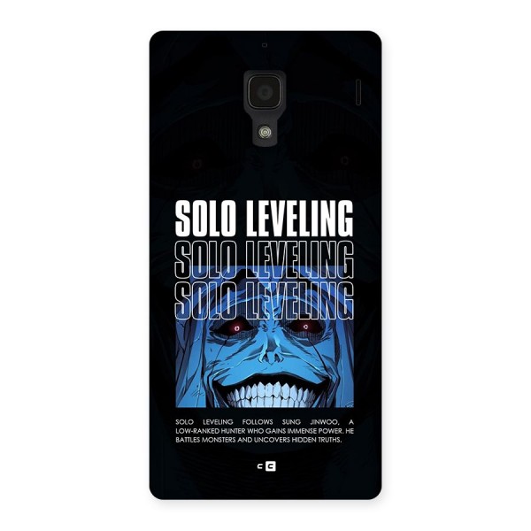 Solo Leveling Typo Back Case for Redmi 1s