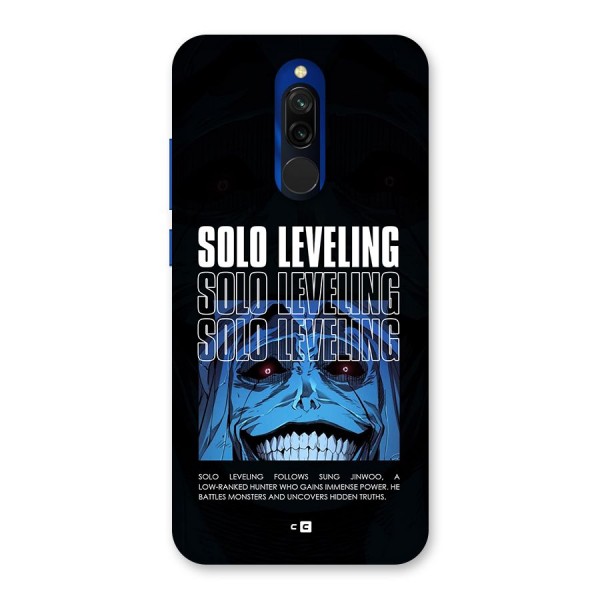 Solo Leveling Typo Back Case for Redmi 8