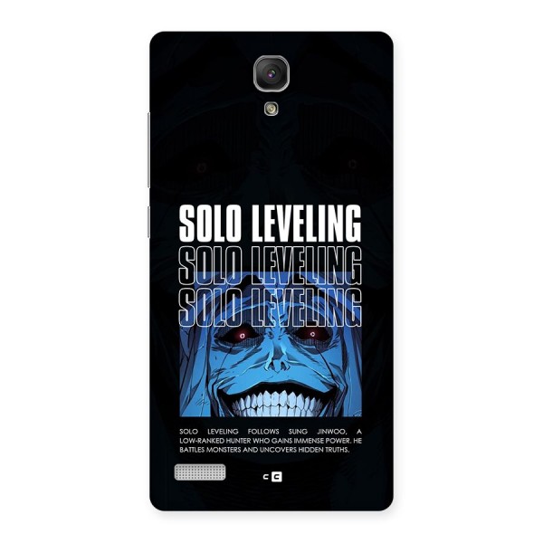 Solo Leveling Typo Back Case for Redmi Note