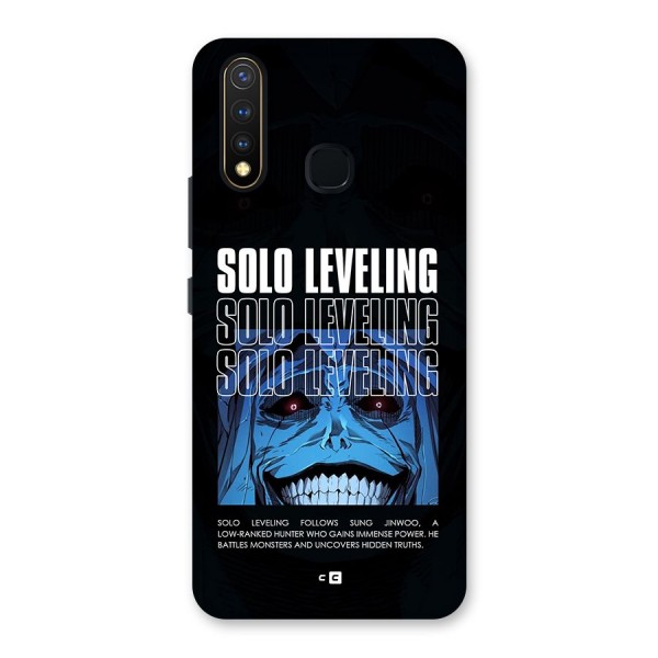 Solo Leveling Typo Back Case for Vivo U20