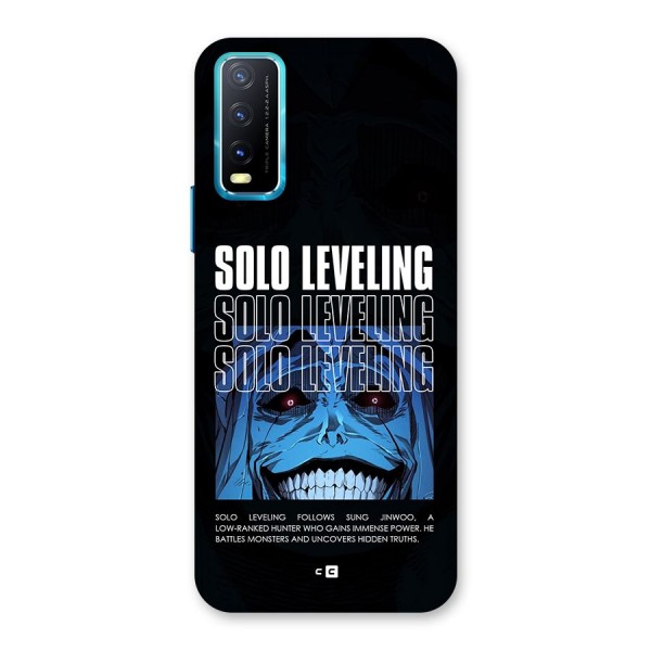 Solo Leveling Typo Back Case for Vivo Y12s