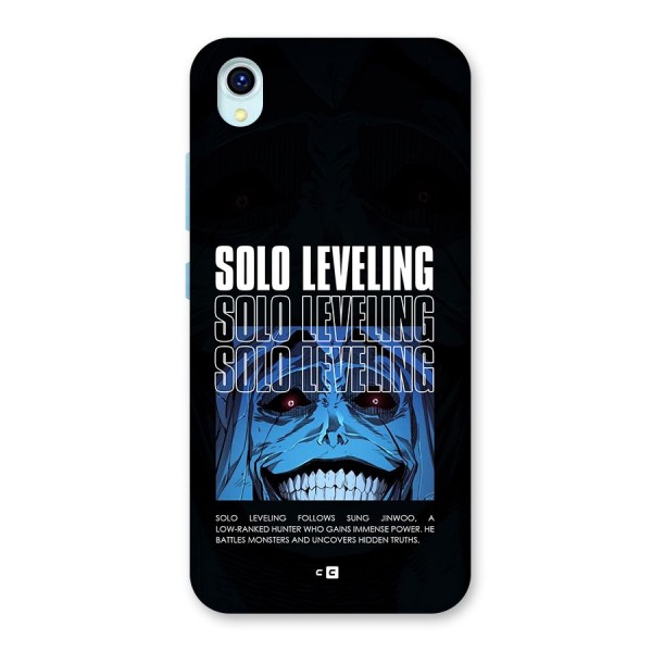 Solo Leveling Typo Back Case for Vivo Y1s