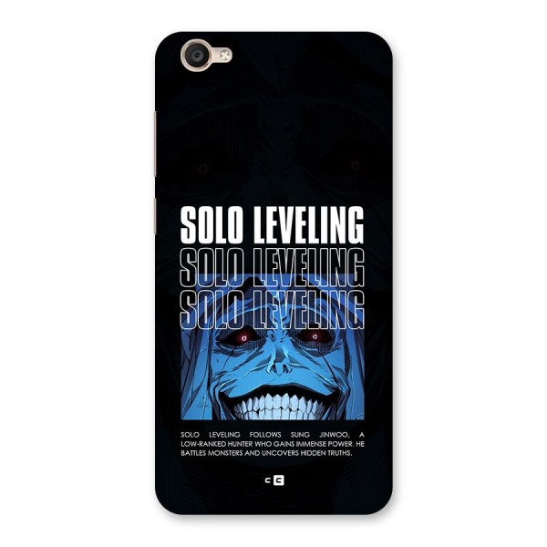 Solo Leveling Typo Back Case for Vivo Y55