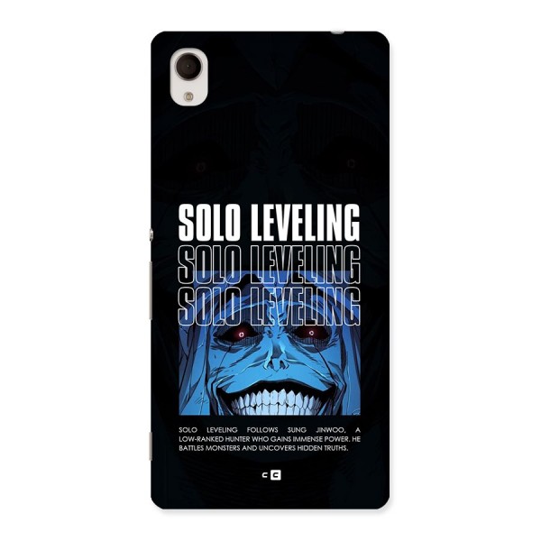 Solo Leveling Typo Back Case for Xperia M4