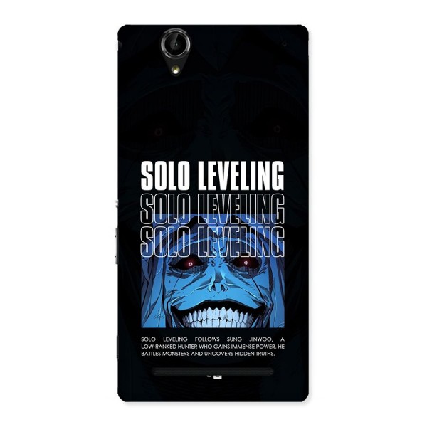 Solo Leveling Typo Back Case for Xperia T2