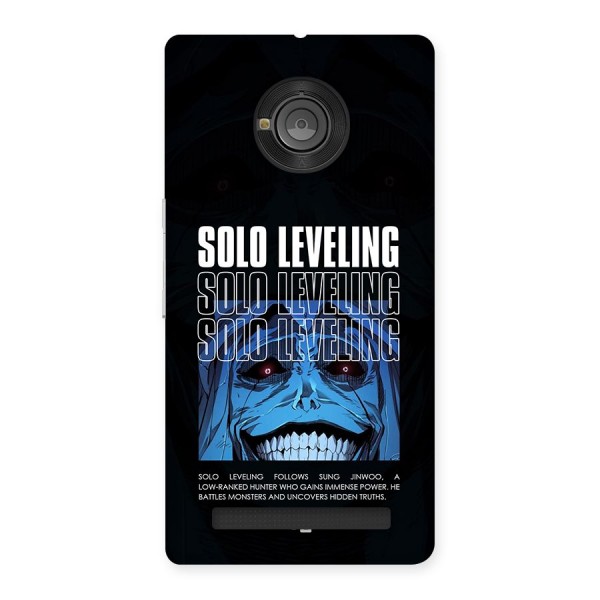 Solo Leveling Typo Back Case for Yuphoria