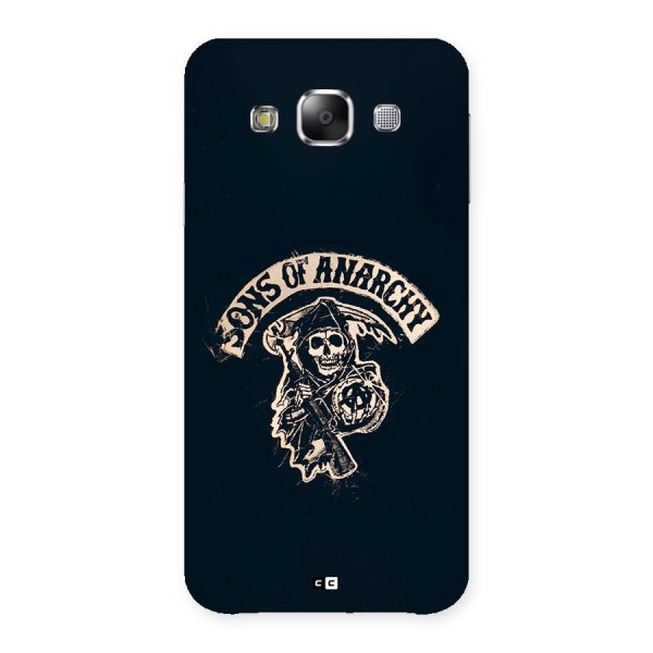 Sons Of Anarchy Back Case for Galaxy E5