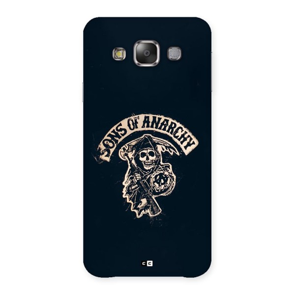 Sons Of Anarchy Back Case for Galaxy E7