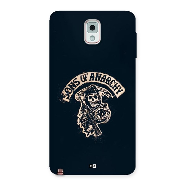 Sons Of Anarchy Back Case for Galaxy Note 3