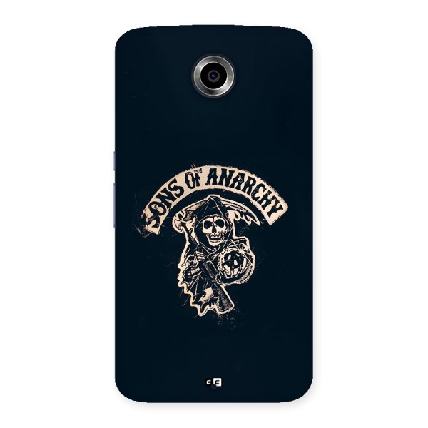 Sons Of Anarchy Back Case for Google Nexus 6