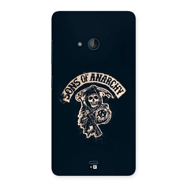 Sons Of Anarchy Back Case for Lumia 540