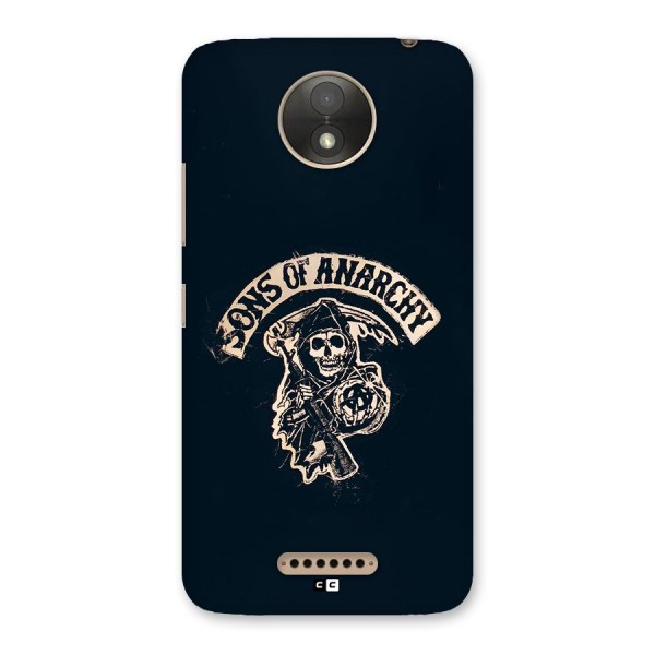 Sons Of Anarchy Back Case for Moto C Plus