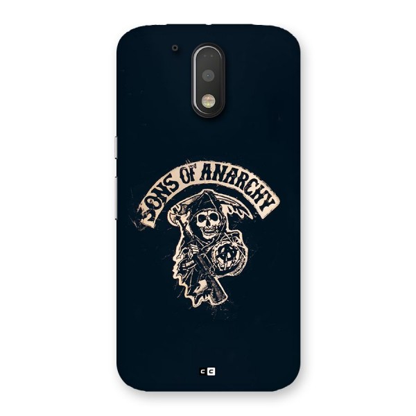 Sons Of Anarchy Back Case for Moto G4