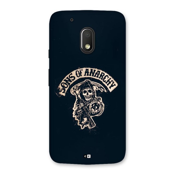 Sons Of Anarchy Back Case for Moto G4 Play